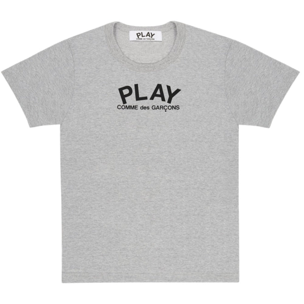 PLAY CDG - PLAY LOGO T-SHIRT GRAY【AX-T072-051】