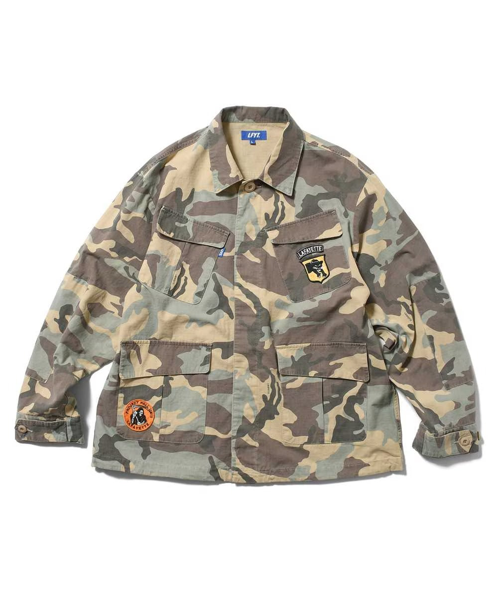LFYT - WASHED RIPSTOP FIELD SHIRT【LA260201】