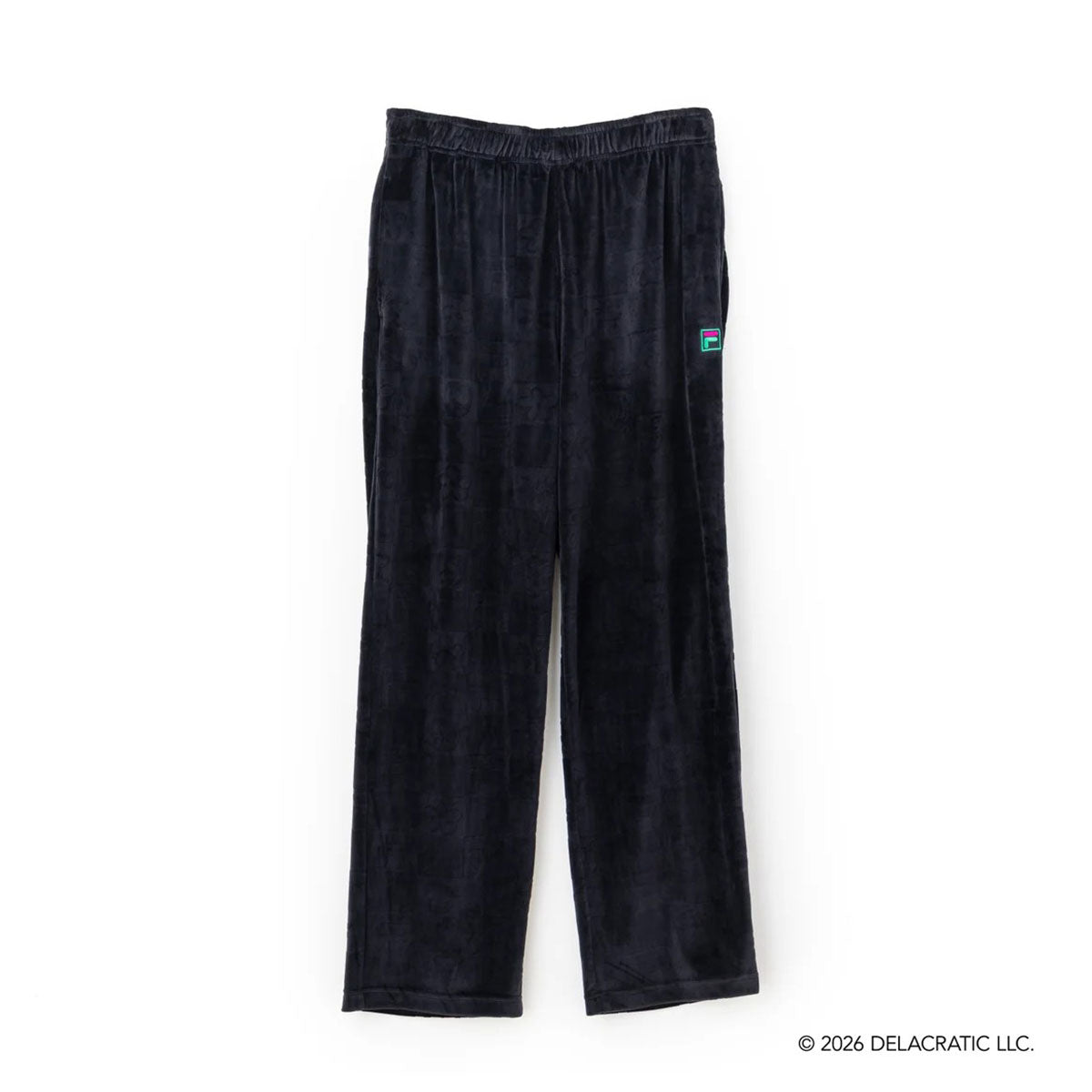 DE LA SOUL×FILA - TRACK PANTS BLACK【SM6FCU702】