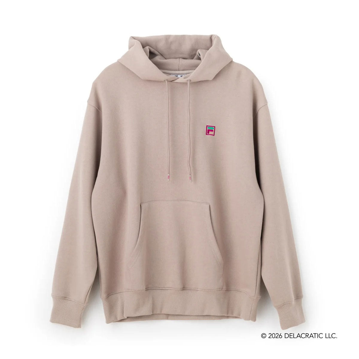 DE LA SOUL×FILA - HOODIE BEIGE【SM6FBU703】