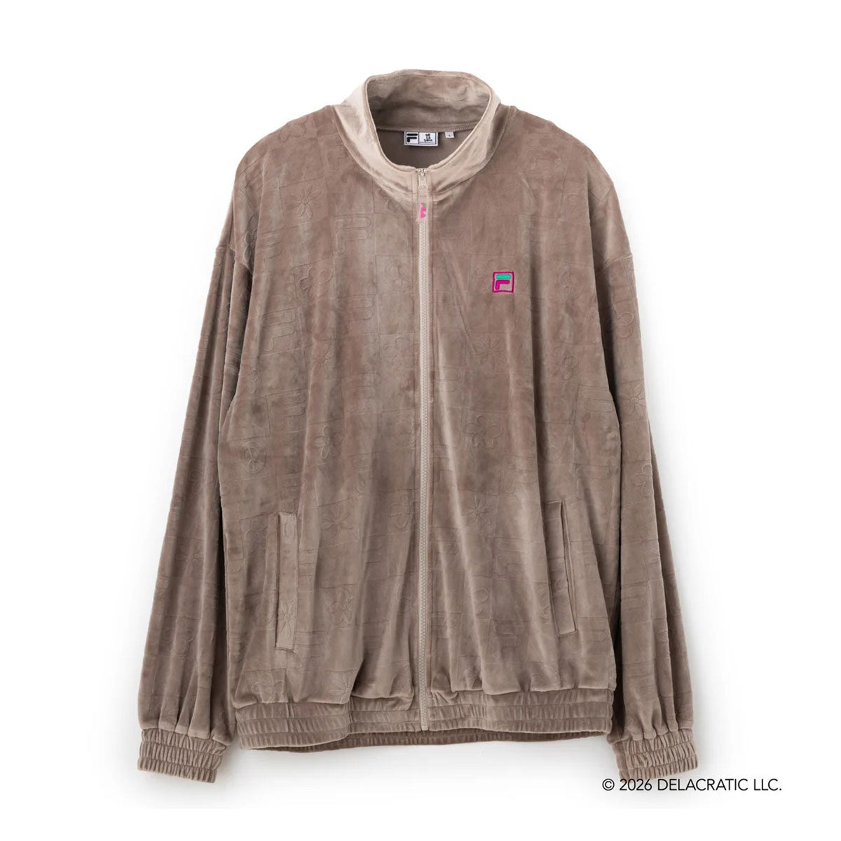 DE LA SOUL×FILA - TRACK TOP BEIGE【SM6FBU701】