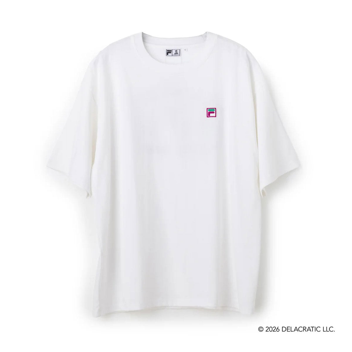 DE LA SOUL×FILA - GRAPHIC TEE WHITE【SM6FAU706】