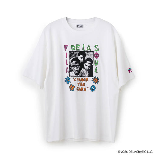 DE LA SOUL×FILA - PHOTO TEE WHITE【SM6FAU705】