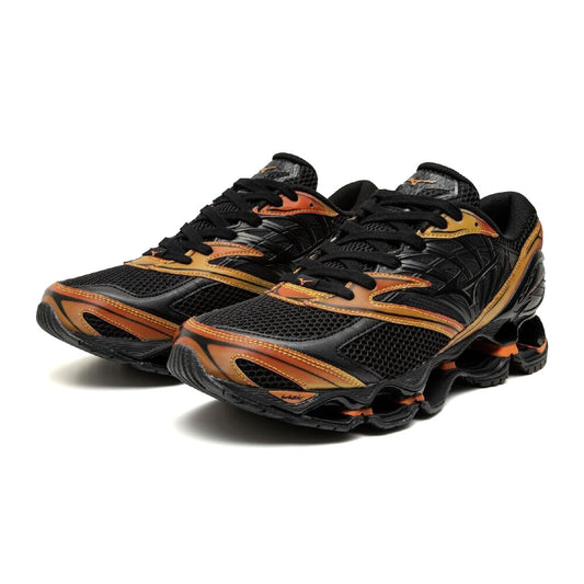 MIZUNO - WAVE PROPHECY LS MIDNIGHT VELOCITY PACK ORANGE/BLACK/YELLOW【D1GA260402】
