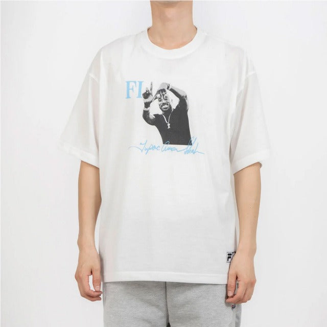 FILA - S/S PHOTO TEE02 WHITE【SM6SAU702-WT0】