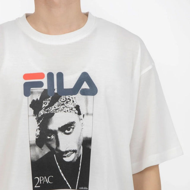 FILA - S/S PHOTO TEE03 WHITE【SM6SAU703-WT0】
