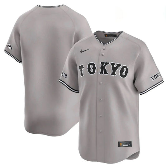 NIKE - REPLICA UNIFORM NPB GIANTS Yomiuri Giants 23 Visitor GRY [TGLM-07Z9]