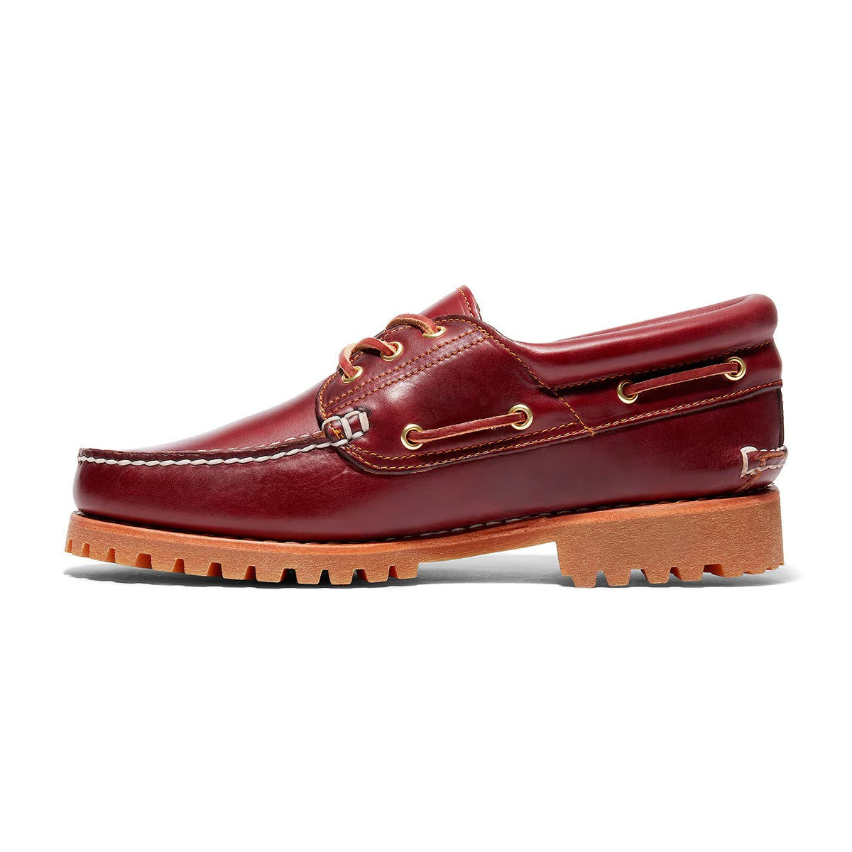 TIMBERLAND - TRAD HS 3 EYE LUG Burgundy Full Grain【50009648】