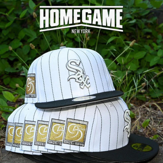 NEW ERA - Chicago White Sox 95 Years 59Fifty White/Black