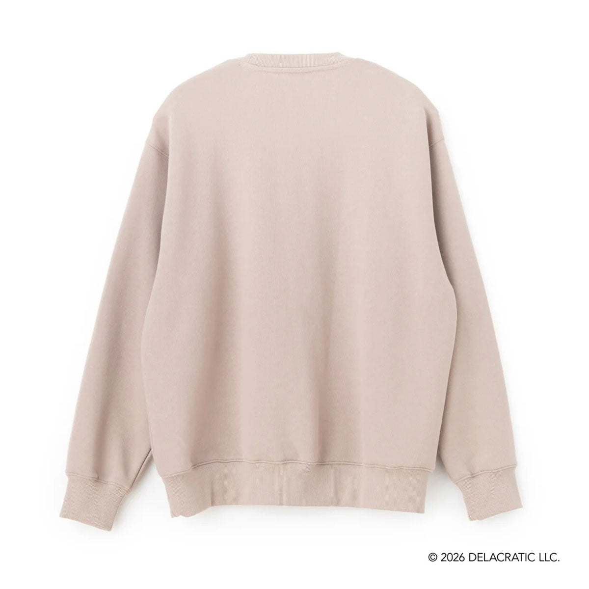 DE LA SOUL×FILA - SWEAT SHIRT BEIGE【SM6FBU704】