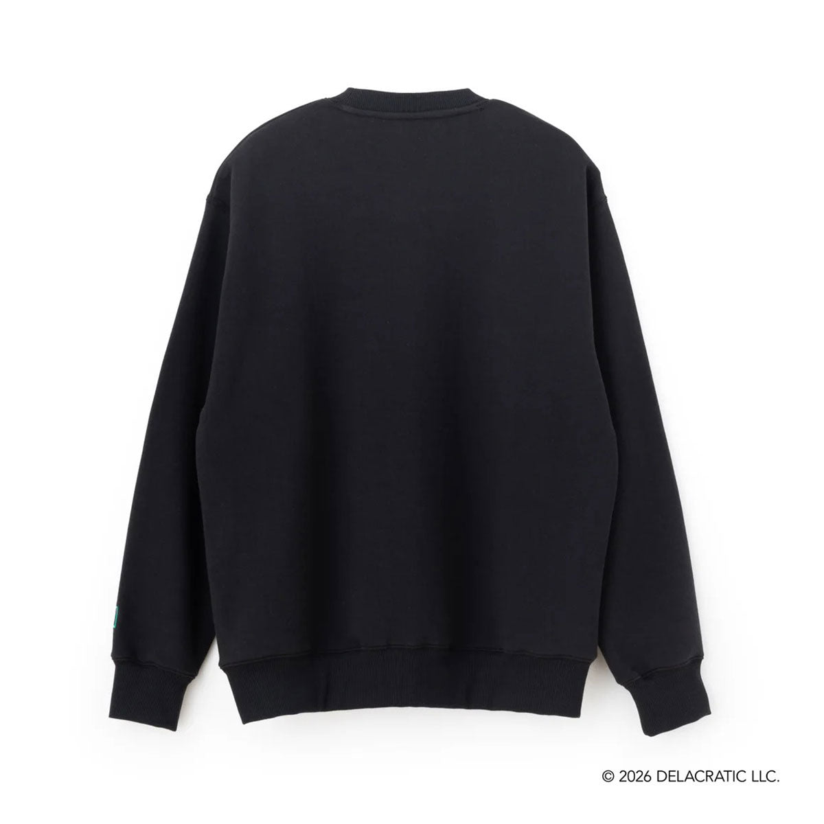 DE LA SOUL×FILA - SWEAT SHIRT BLACK【SM6FBU704】