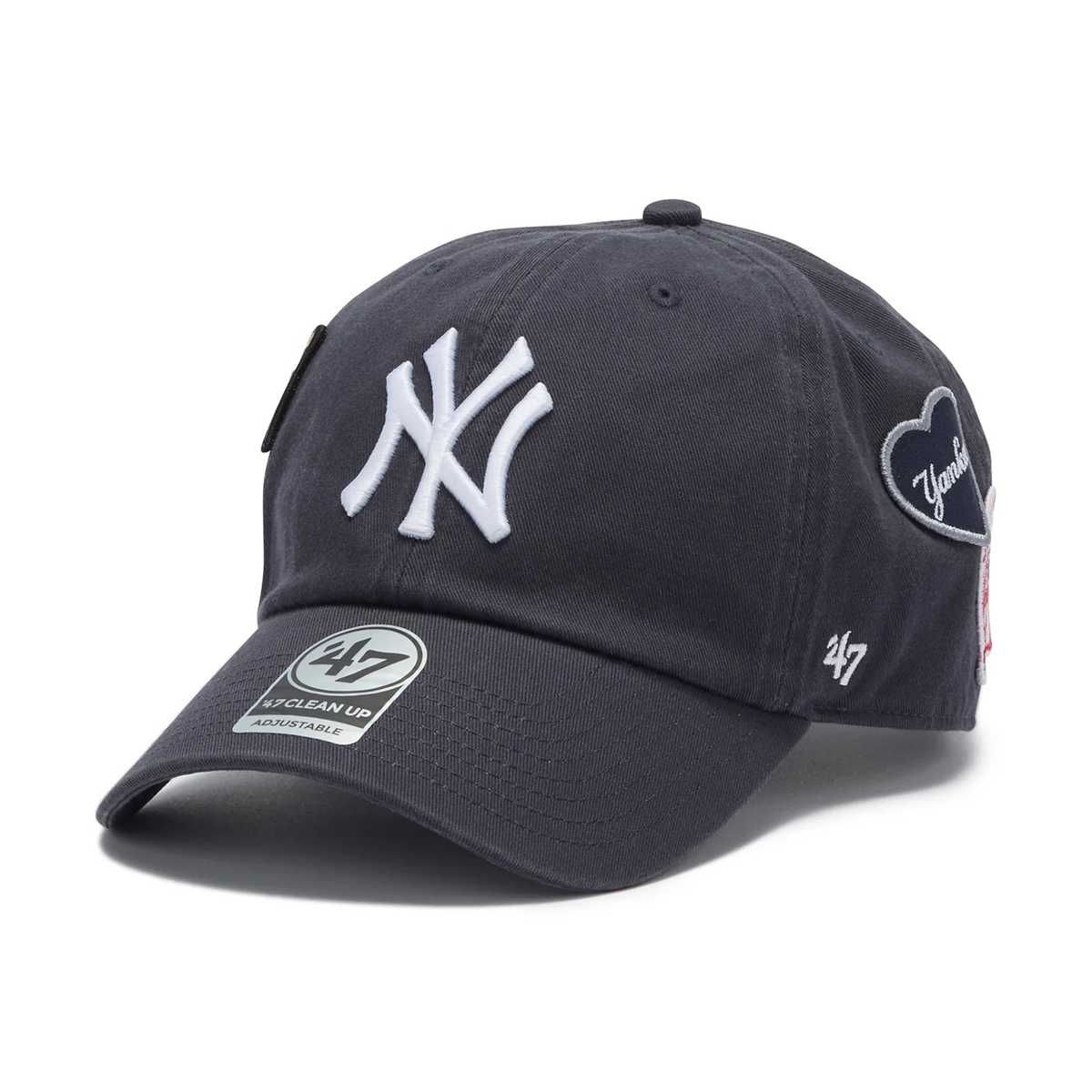 ’47 ‐ New York Yankees CLEAN UP VINTAGE NAVY【15173698】