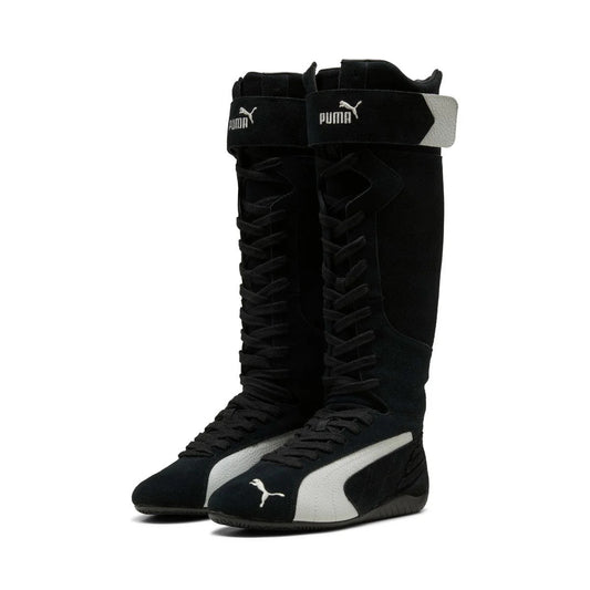 PUMA - WMNS SPEEDCAT BOOT PUMA BLACK/FROSTED IVORY 【403770-01】