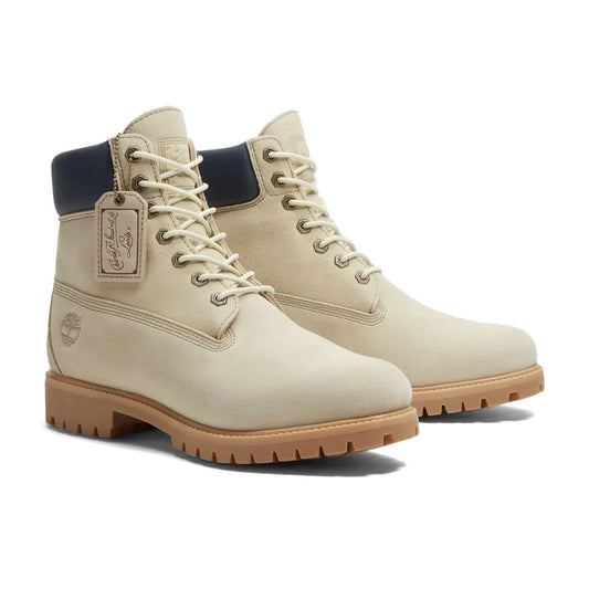 TIMBERLAND - MENS 6INC WP BOOT LT BEIGE SUEDE【A6G1RAFJ】