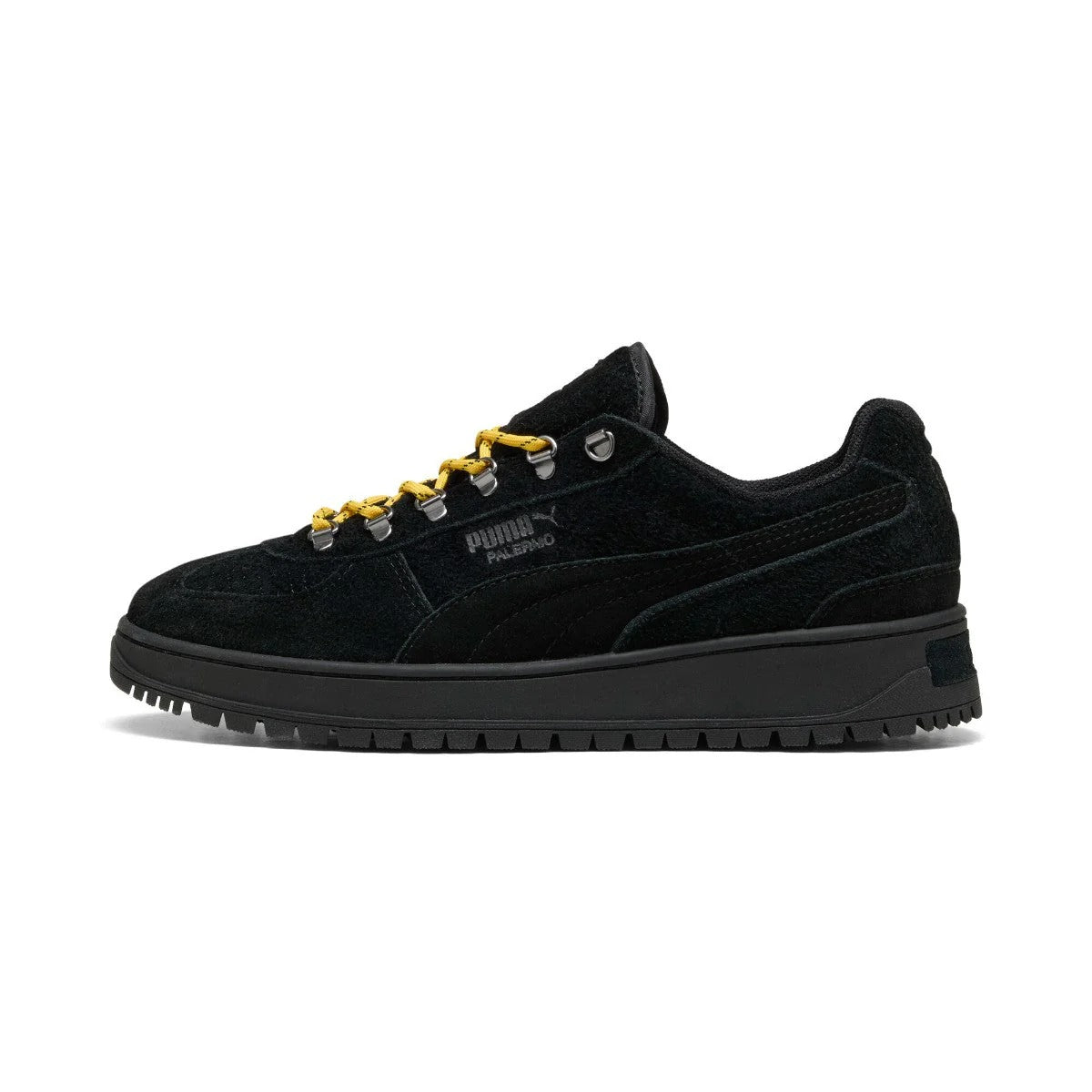 PUMA - PALERMO ALPINO FUZZY PUMA BLACK/YELLOW SIZZLE 【403699-01】