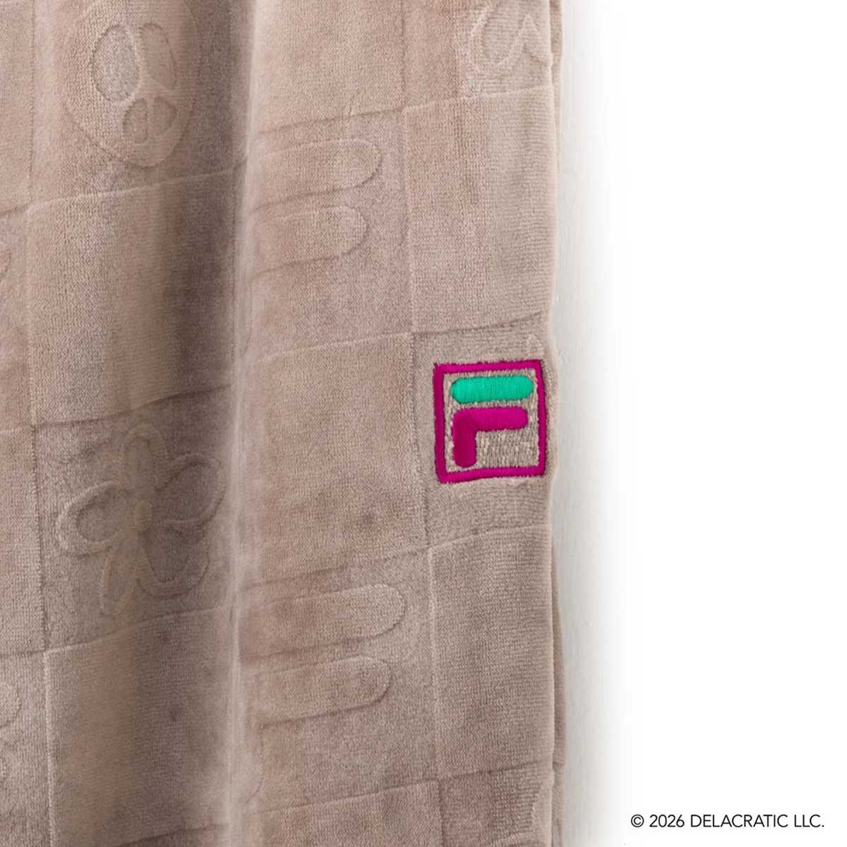 DE LA SOUL×FILA - TRACK PANTS BEIGE【SM6FCU702】