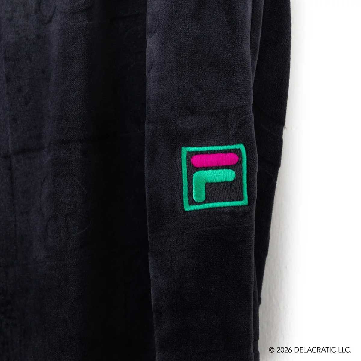 DE LA SOUL×FILA - TRACK PANTS BLACK【SM6FCU702】