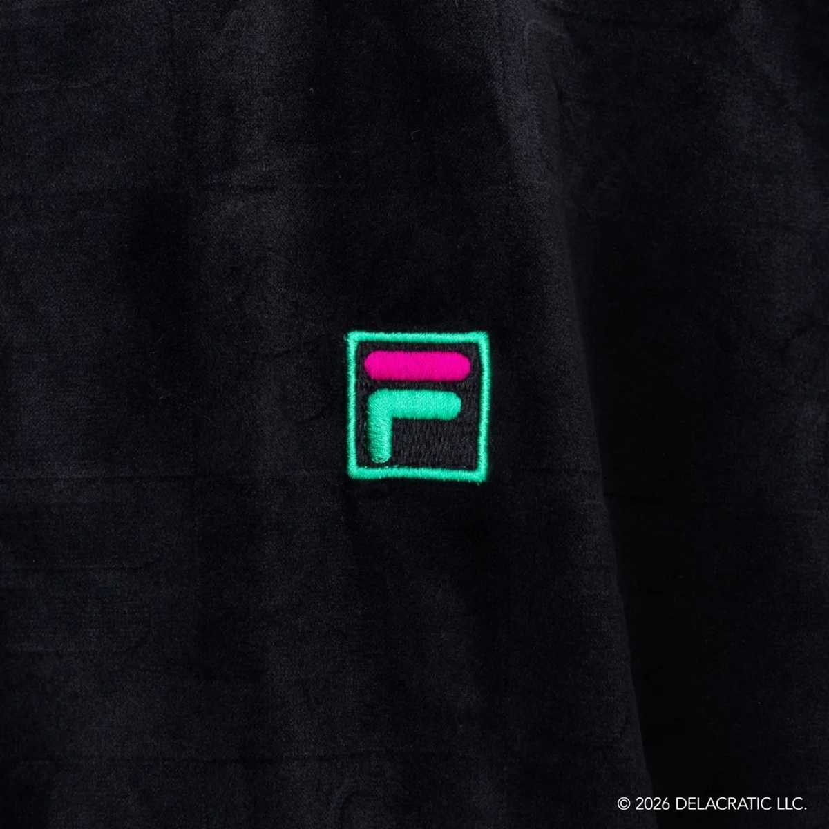 DE LA SOUL×FILA - TRACK TOP BLACK【SM6FBU701】