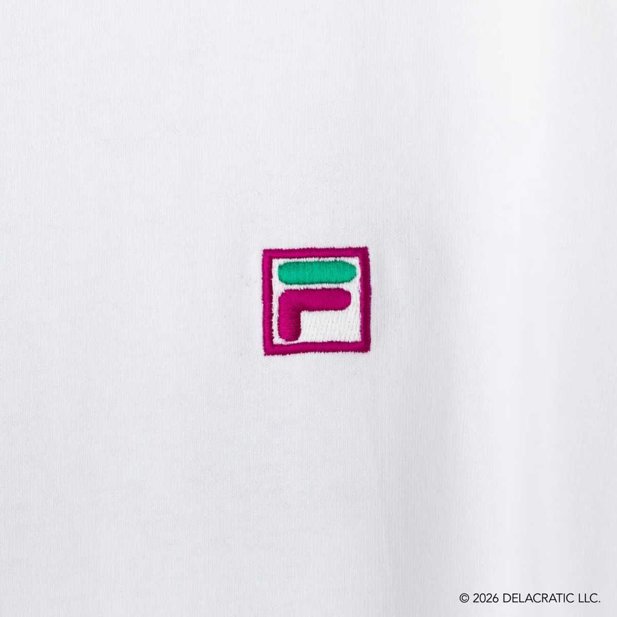 DE LA SOUL×FILA - GRAPHIC TEE WHITE【SM6FAU706】