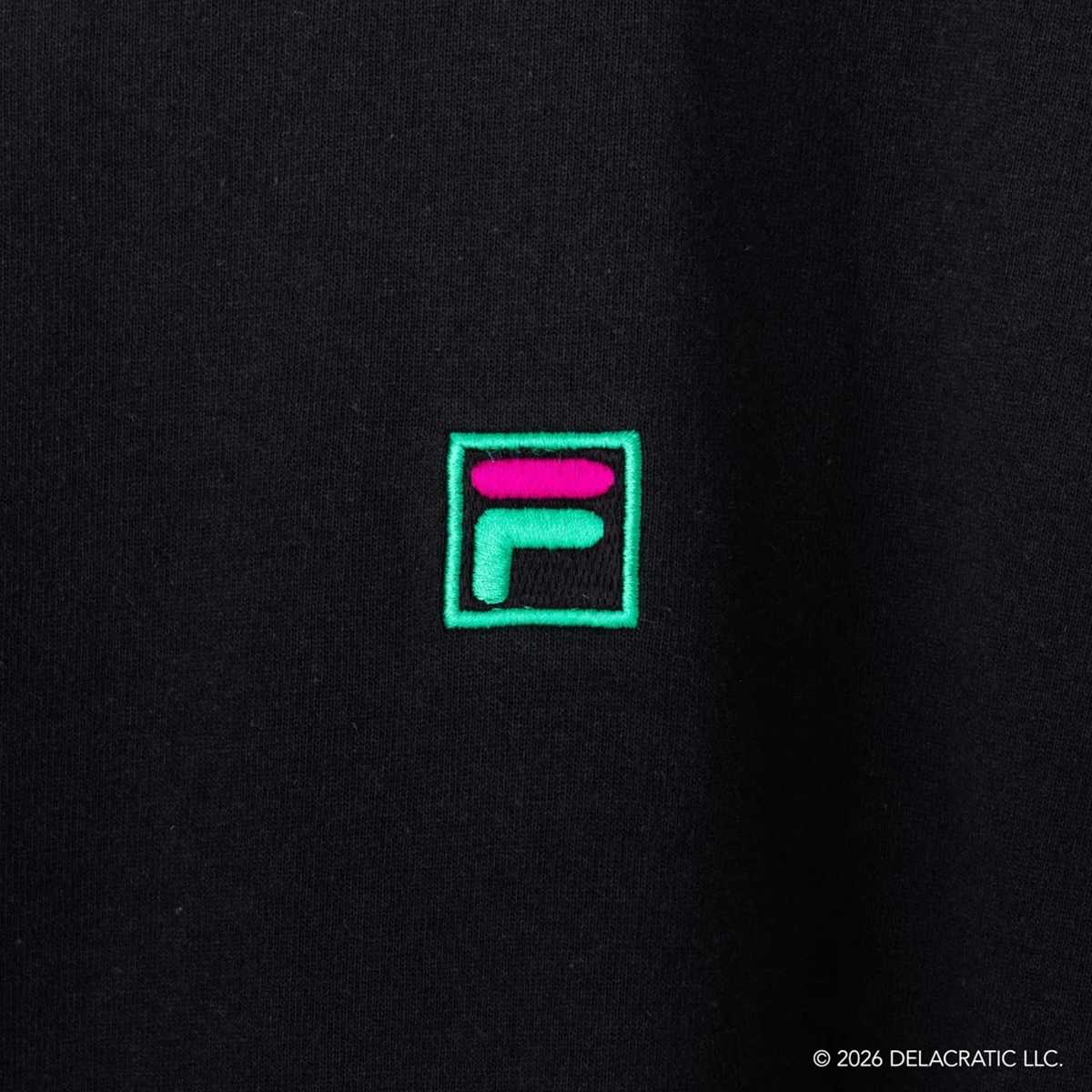 DE LA SOUL×FILA - GRAPHIC TEE BLACK【SM6FAU706】