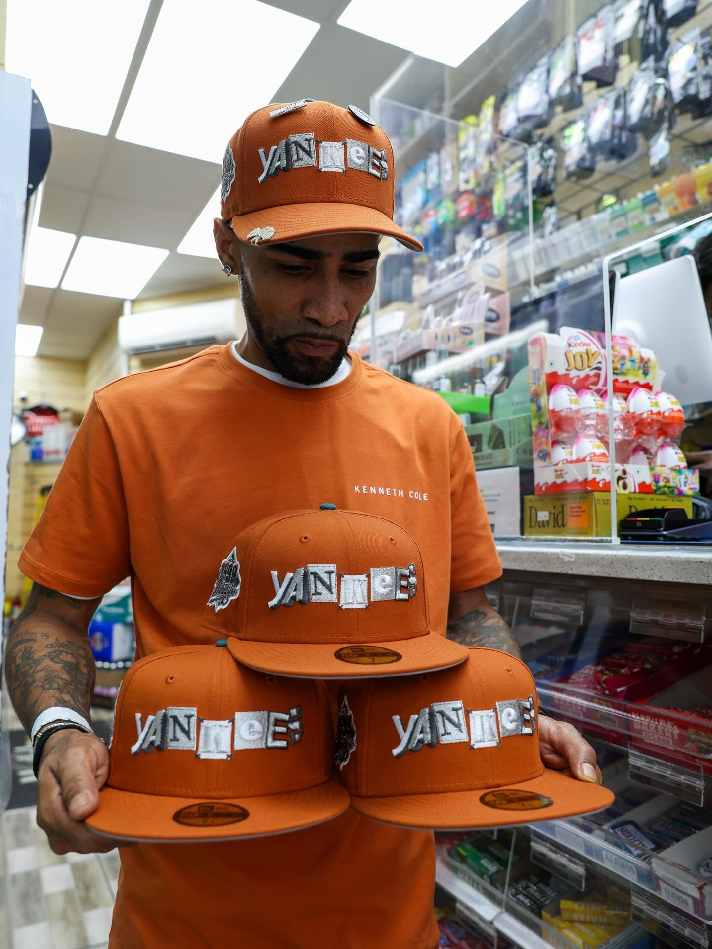 New Era - New York Yankees 1999 World Series 59FIFTY Rust Orange