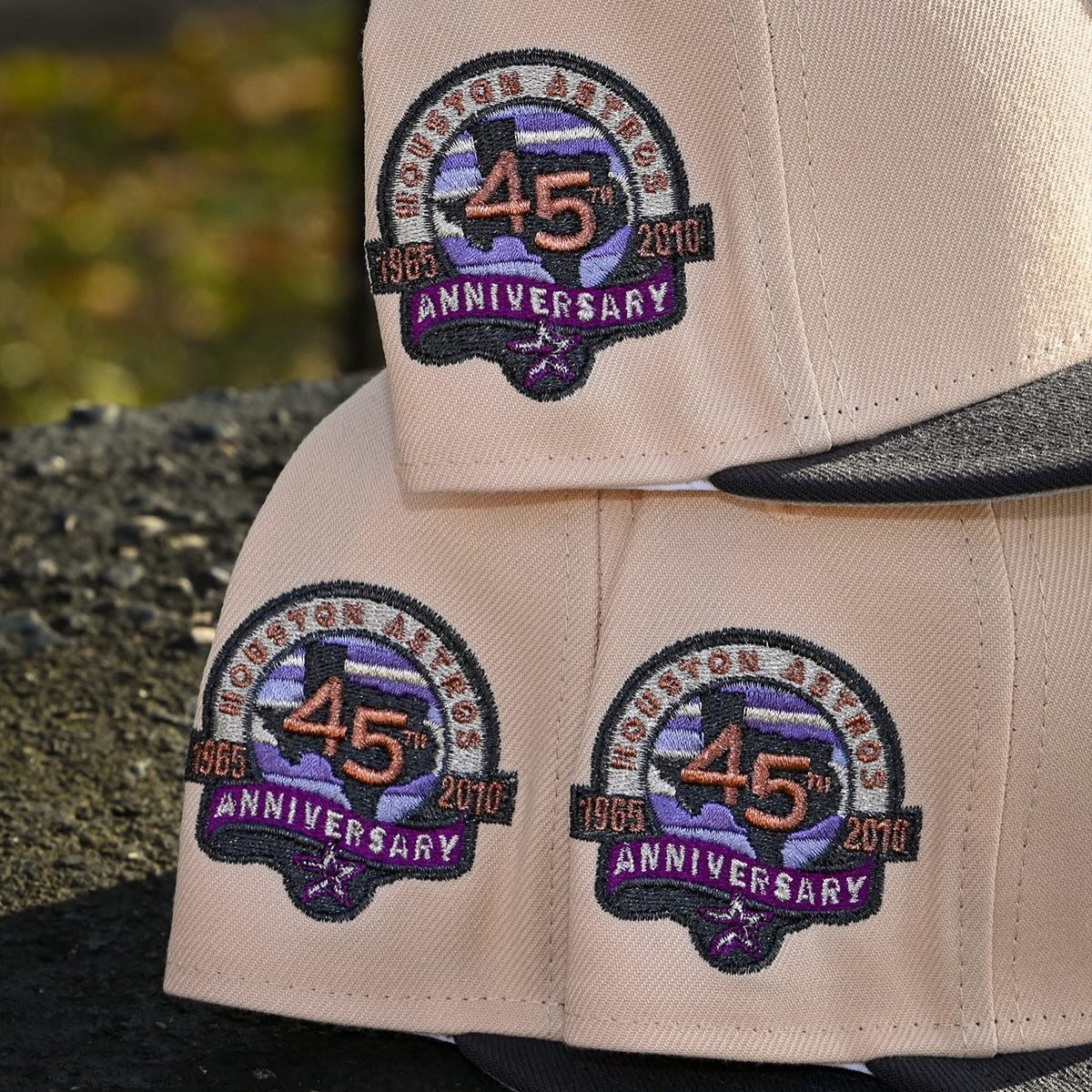 NEW ERA - Sugar Land Space Cowboys 59FIFTY 45th Anniversary Mango Mocha/Dark Graphite