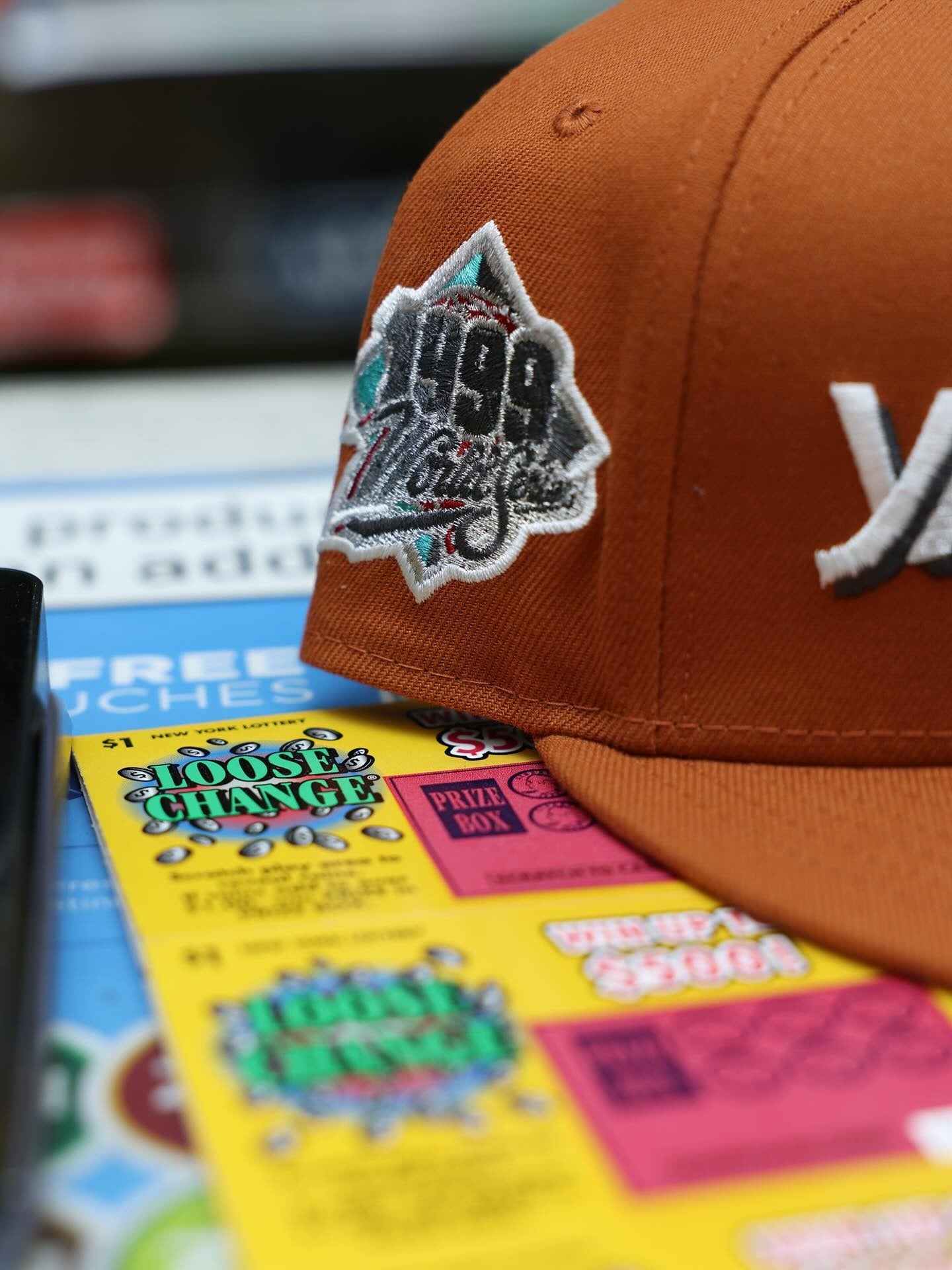 New Era - New York Yankees 1999 World Series 59FIFTY Rust Orange