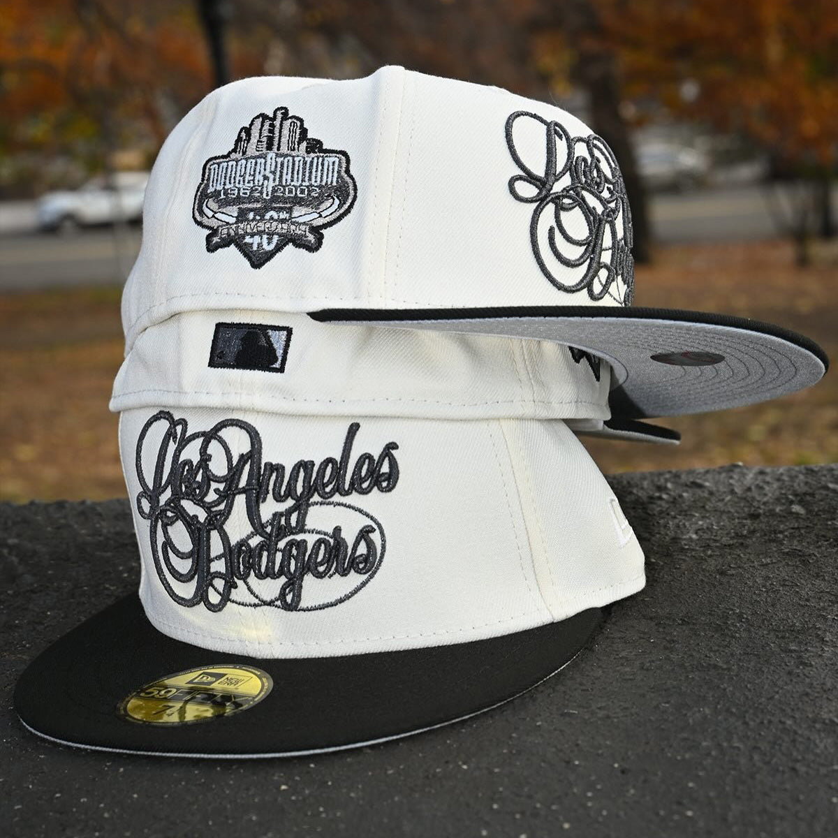 NEW ERA - Los Angels Dodgers 59FIFTY 40th Anniversary Chrome White/Black