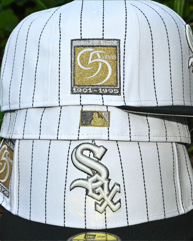 NEW ERA - Chicago White Sox 95 Years 59Fifty White/Black