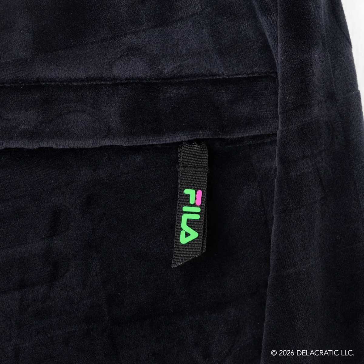 DE LA SOUL×FILA - TRACK PANTS BLACK【SM6FCU702】