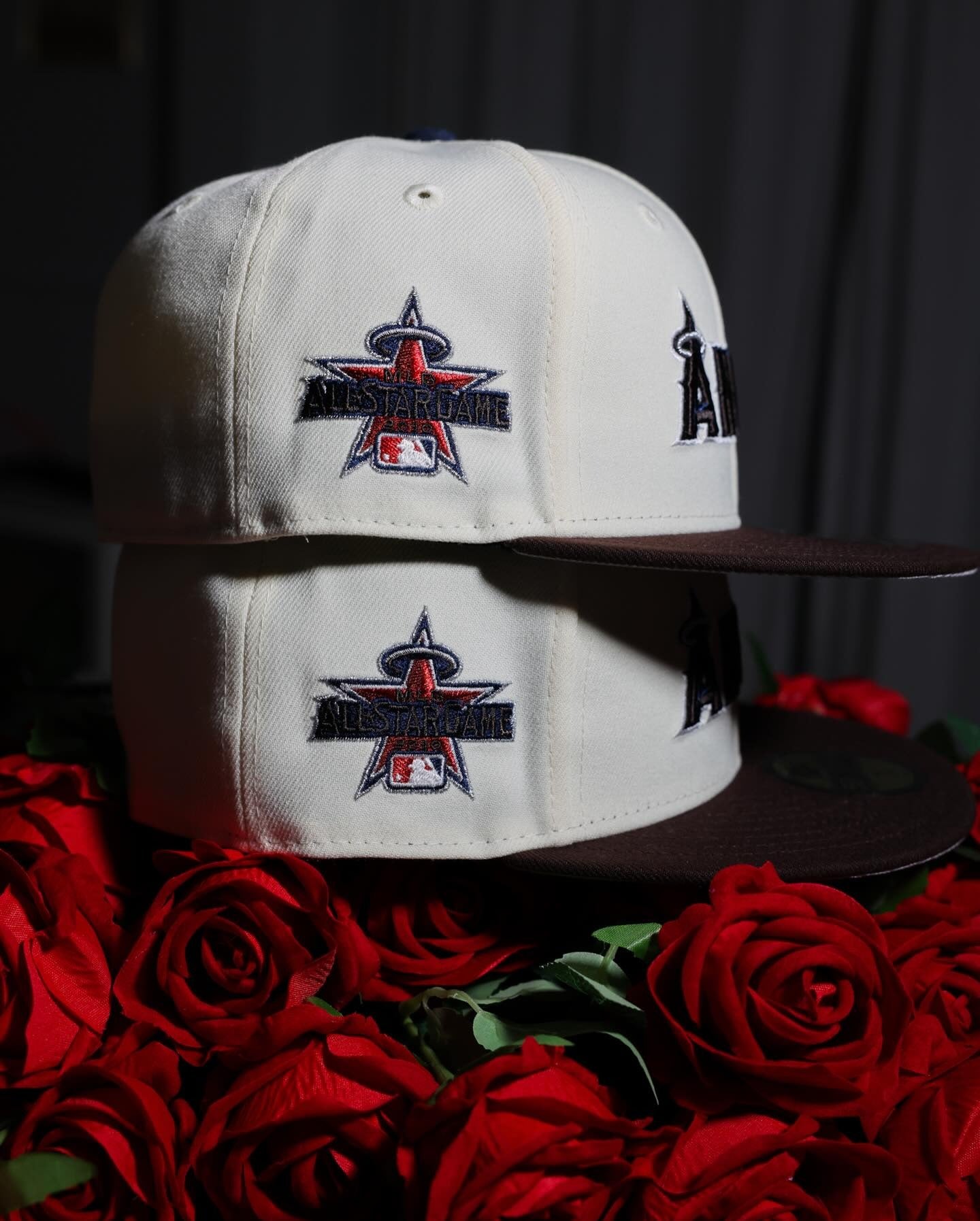 NEW ERA - Anaheim Angels 59Fifty 2010 All Star Game Chrime White/brown