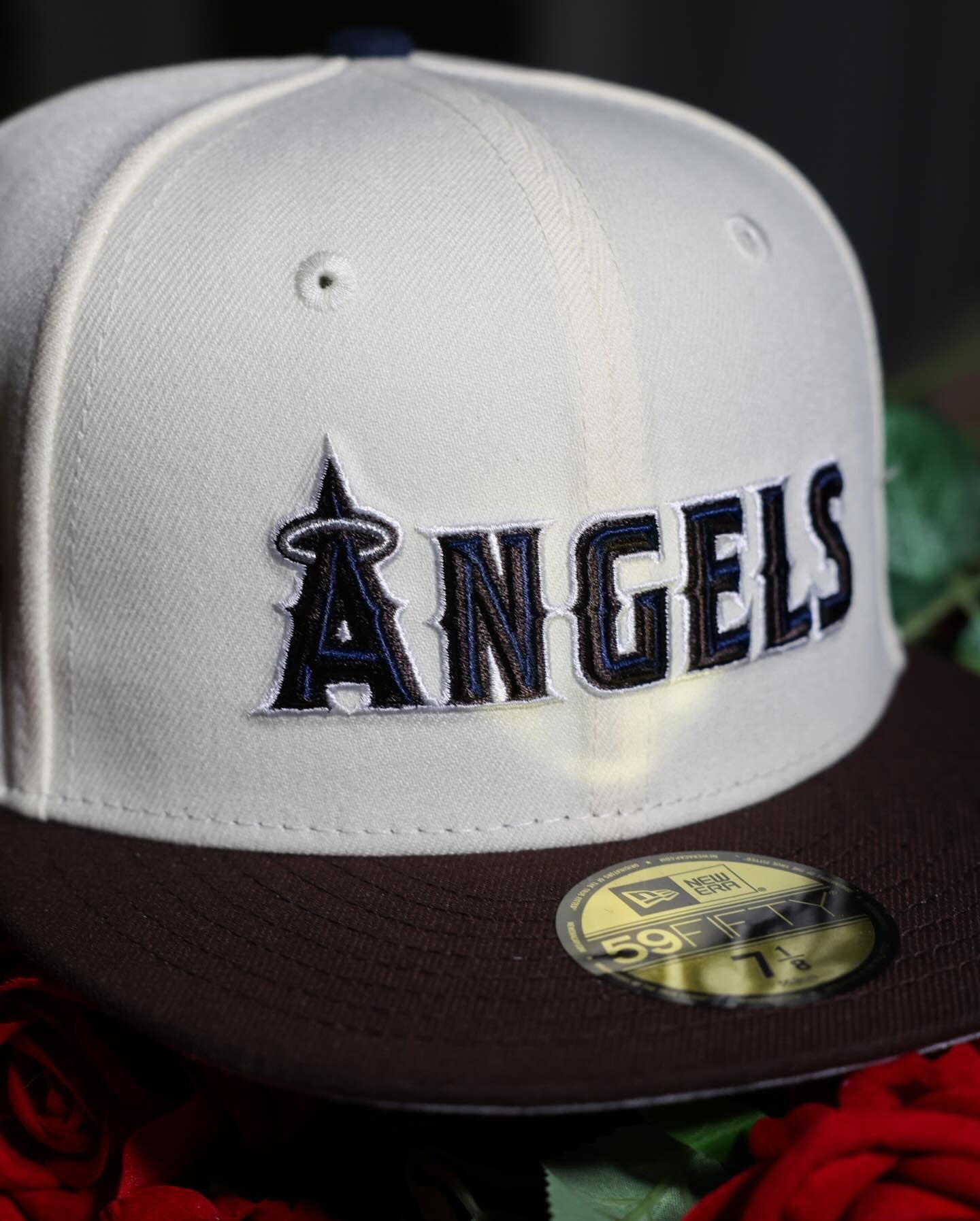 NEW ERA - Anaheim Angels 59Fifty 2010 All Star Game Chrime White/brown