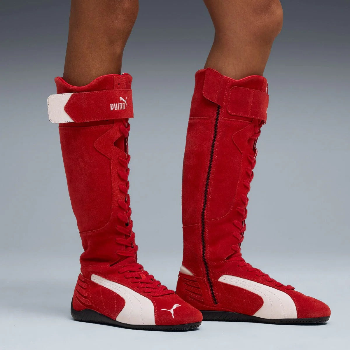 PUMA - WMNS SPEEDCAT BOOT FOR ALL TIME RED/FROSTED IVORY 【403770-02】
