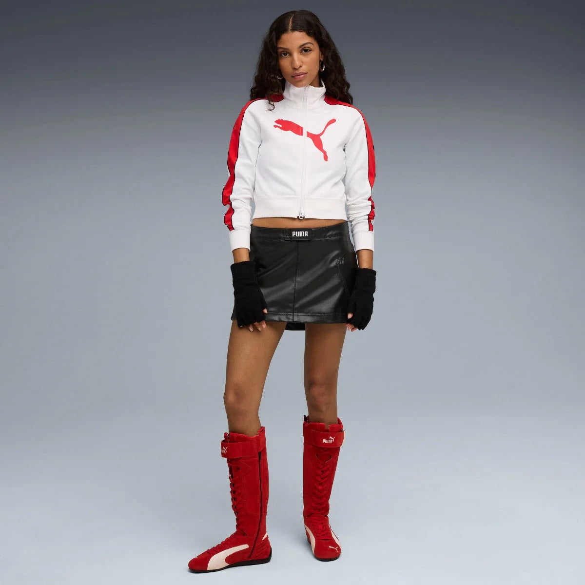 PUMA - WMNS SPEEDCAT BOOT FOR ALL TIME RED/FROSTED IVORY 【403770-02】