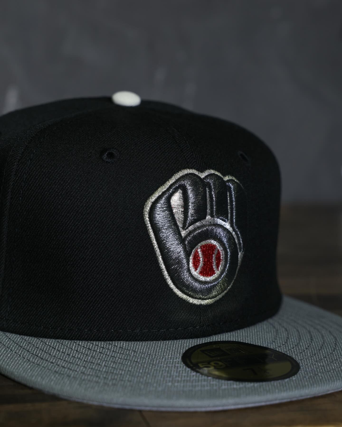 NEW ERA - Milwaukee Brewers 59Fifty 50th Anniversary Black/Graphite