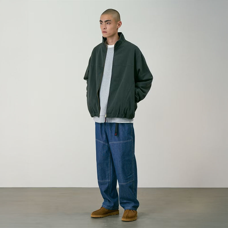 Gramicci - JAPANESE CHAMBRAY DOUBLE KNEE BLUE【G6SM-P015】
