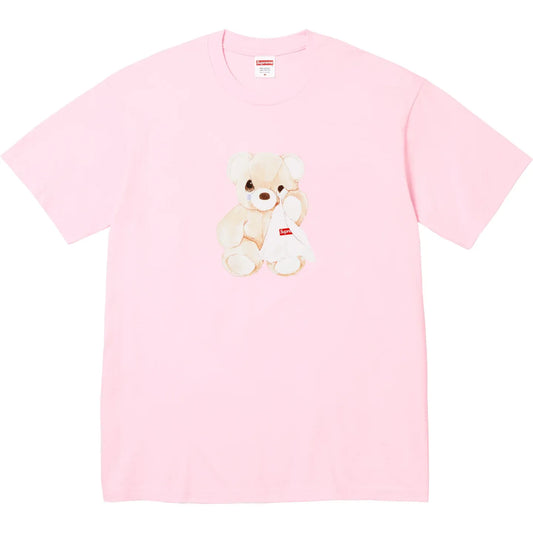 Supreme - Bear Tee LT Pink 【SS25T62】