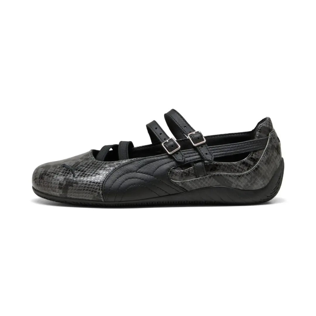 PUMA - SPEEDCAT BALLET SNAKE WNS COOL DARK GRAY-PUMA BLACK【405326-02】