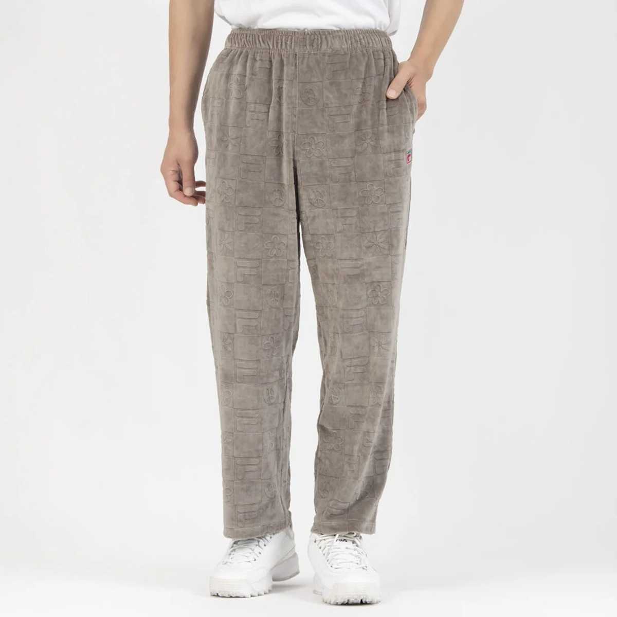 DE LA SOUL×FILA - TRACK PANTS BEIGE【SM6FCU702】