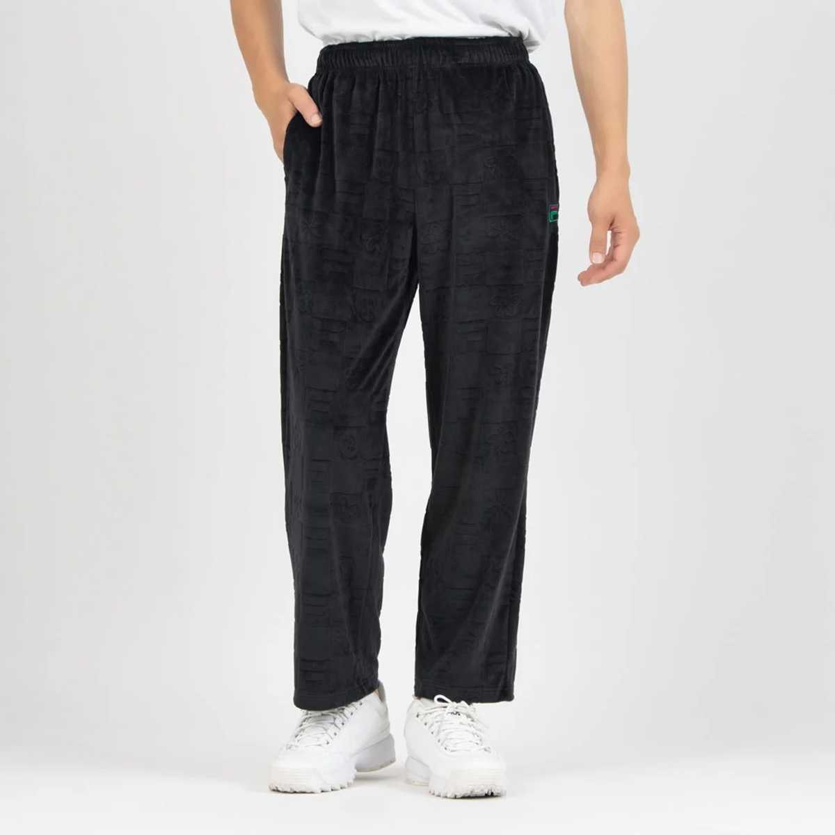 DE LA SOUL×FILA - TRACK PANTS BLACK【SM6FCU702】