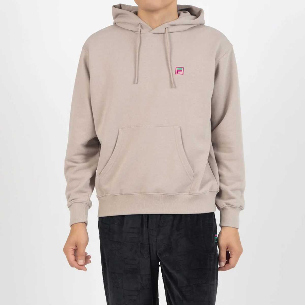 DE LA SOUL×FILA - HOODIE BEIGE【SM6FBU703】