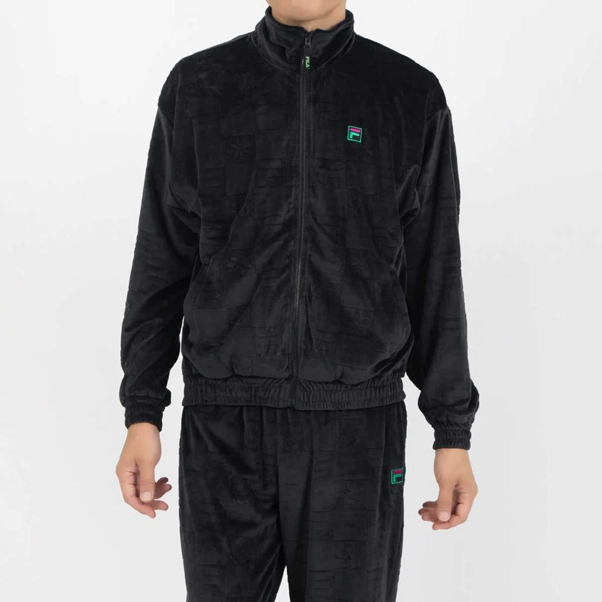 DE LA SOUL×FILA - TRACK TOP BLACK【SM6FBU701】