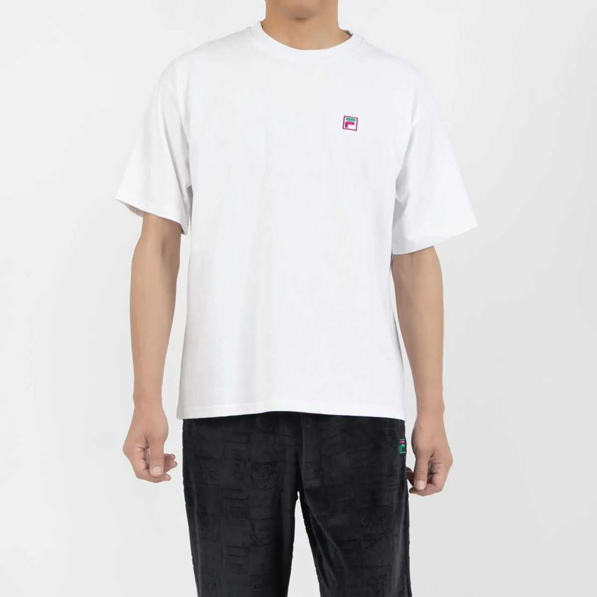 DE LA SOUL×FILA - GRAPHIC TEE WHITE【SM6FAU706】