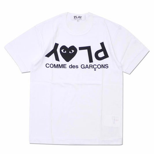 PLAY CDG - T-SHIRT WHITE【AX-T068-051】