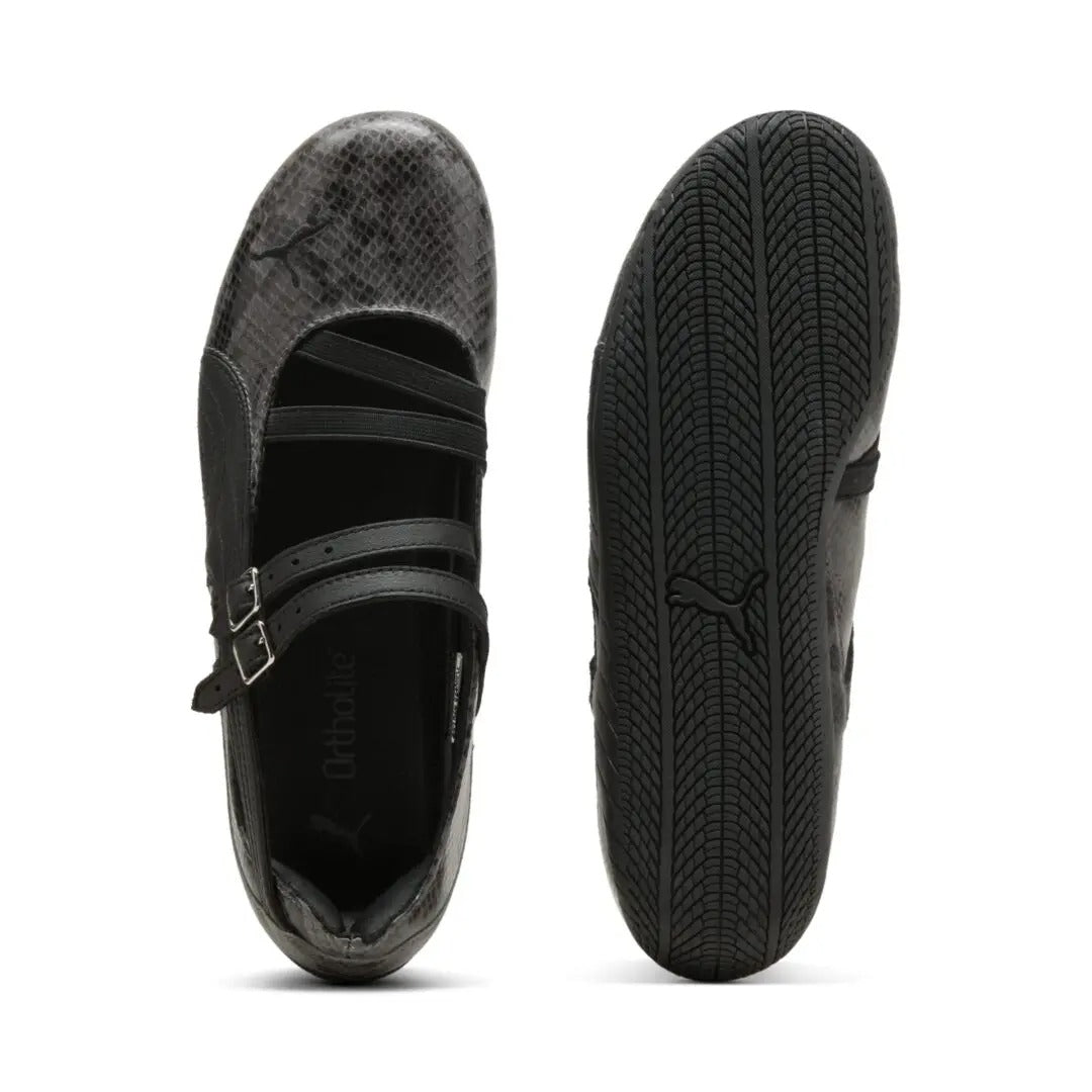 PUMA - SPEEDCAT BALLET SNAKE WNS COOL DARK GRAY-PUMA BLACK【405326-02】