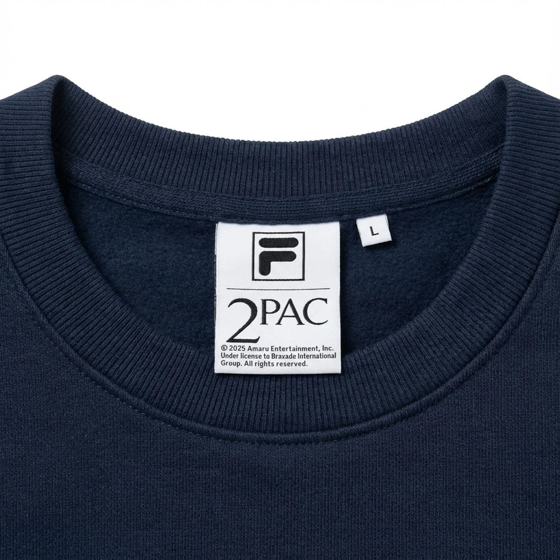 FILA - S/S PHOTO TEE01 NAVY【SM6SAU701-NV0】