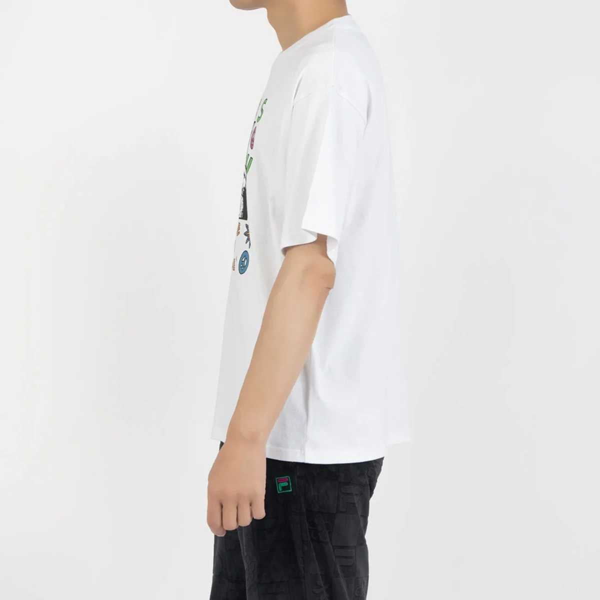 DE LA SOUL×FILA - PHOTO TEE WHITE【SM6FAU705】