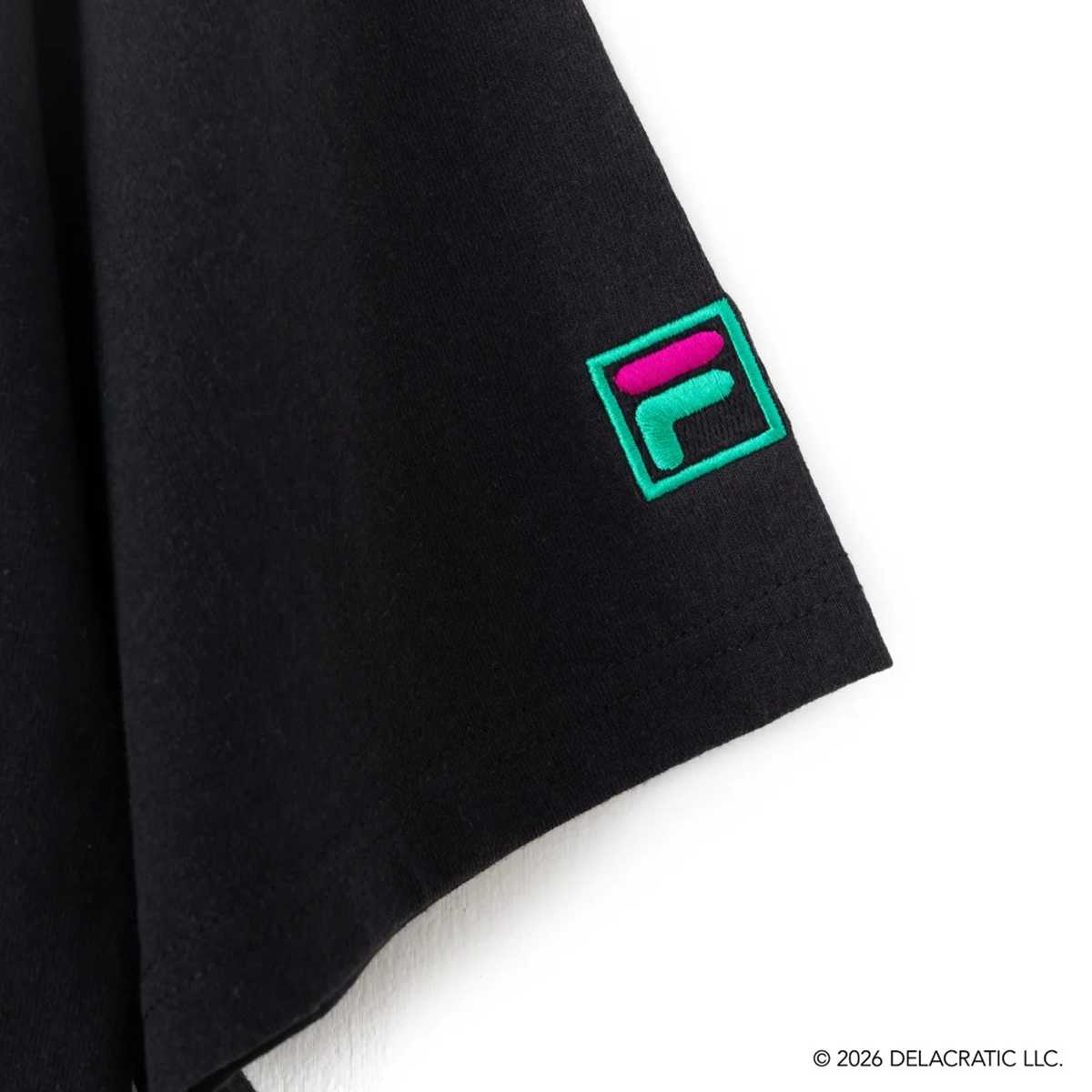 DE LA SOUL×FILA - PHOTO TEE - BLACK【SM6FAU705】