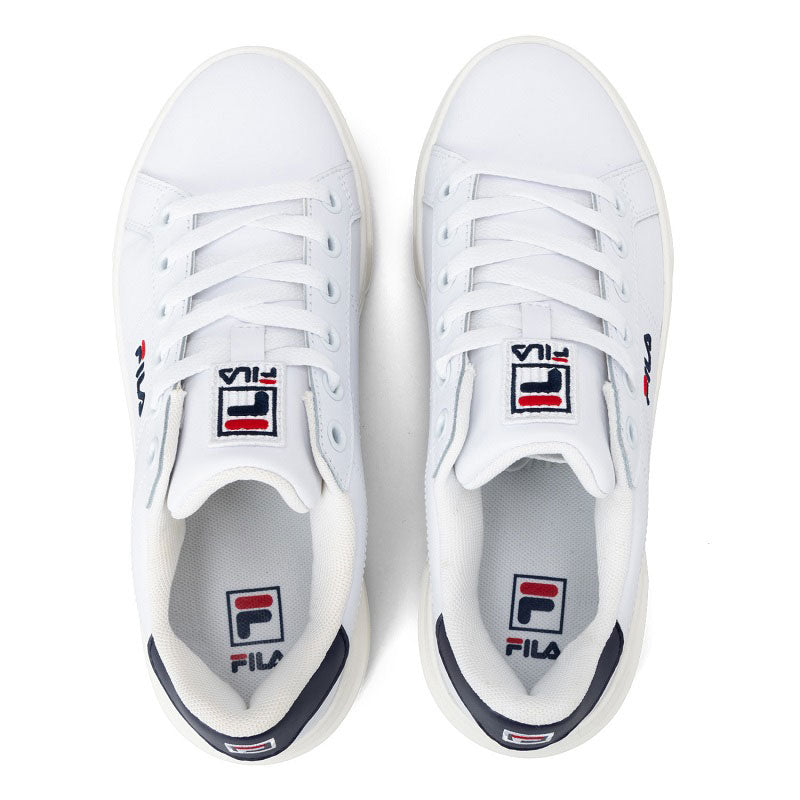 FILA COURT PLUMPY LITE 白色/海軍藍/紅色 [USS24004-125]