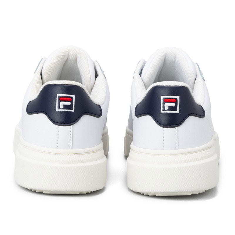 FILA フィラ COURT PLUMPY LITE コートプランピーライト ホワイト/ネイビー/レッド【USS24004-125】